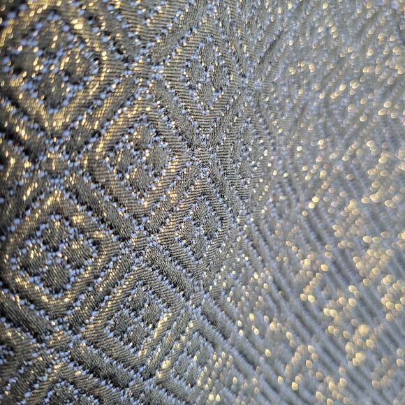 Worthington Belted Pencil Skirt Womens 18 Back Zip Pockets Black Gold Blue - Picture 3 of 12